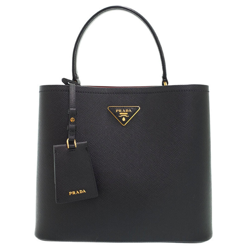Prada Panier Saffiano Leather Handbag
